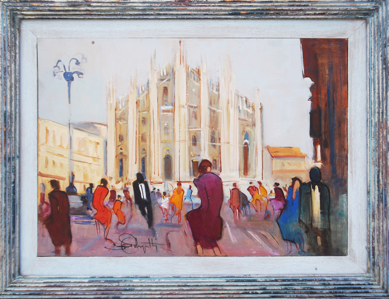 Duomo di Milano
35x50 olio/tavola
codice 021