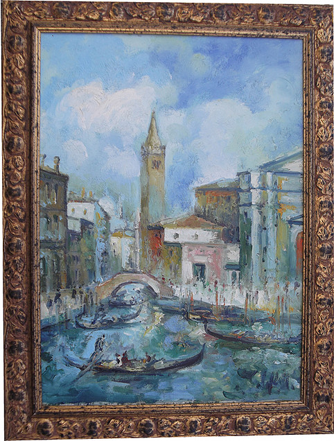 Venezia 50x70 olio/tela codice 054