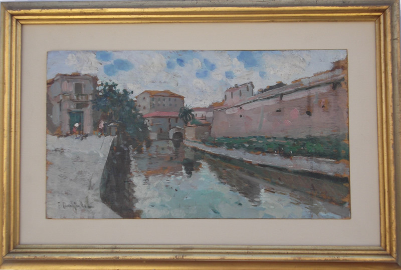 Fortezza Nuova 20x35 olio/tavola codice 0137